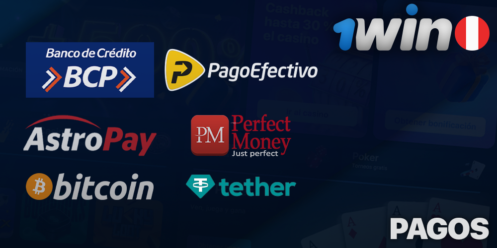 Pagos en 1Win Perú