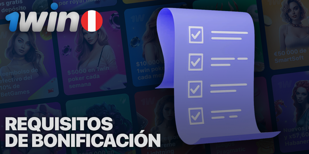 Requisitos para obtener bonos en 1Win