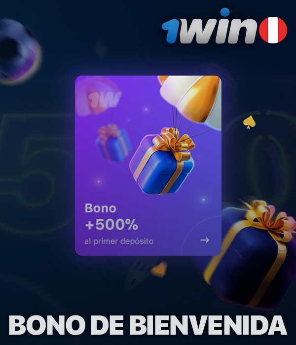 Bono de bienvenida en 1Win Perú