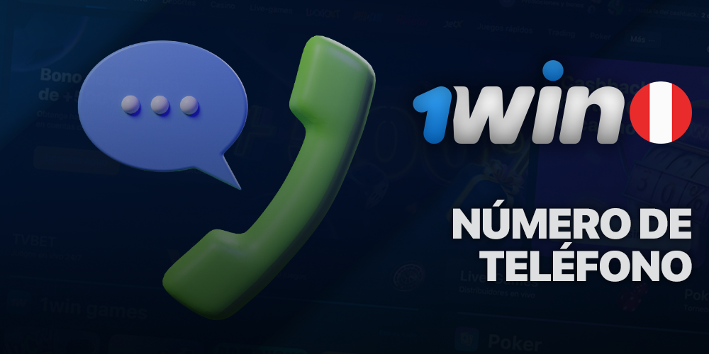 Número de teléfono de soporte de 1Win