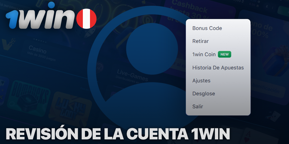 Cuenta personal 1Win