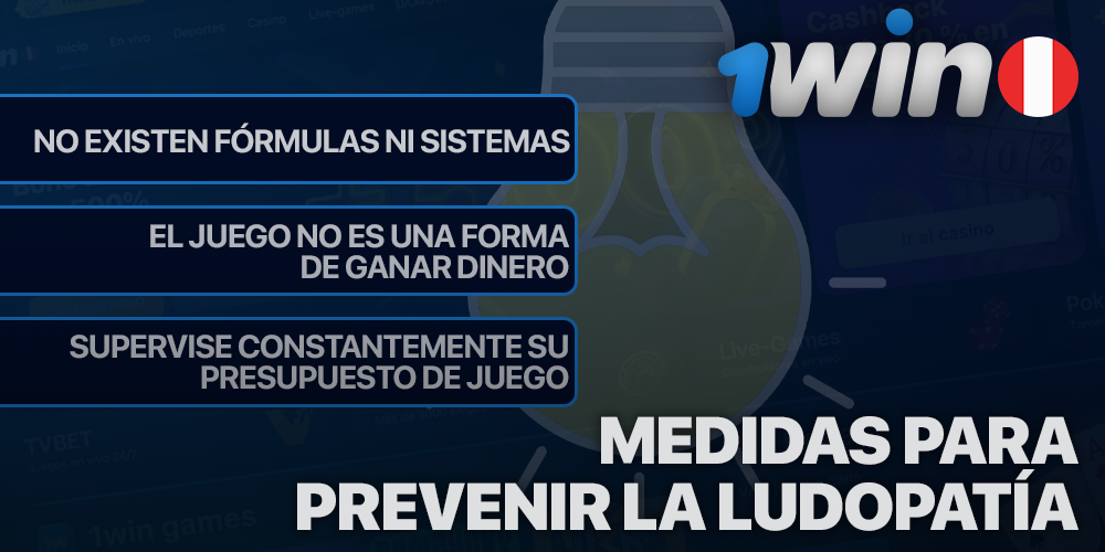 Medidas de prevención del juego para jugadores 1Win