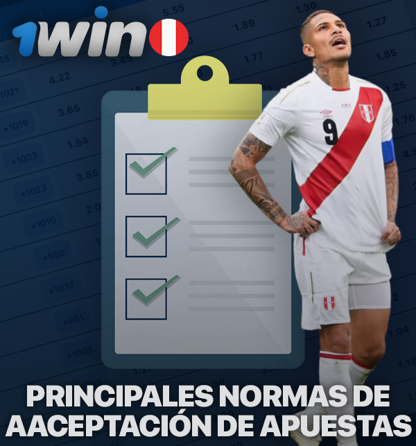 reglas para aceptar apuestas en 1Win