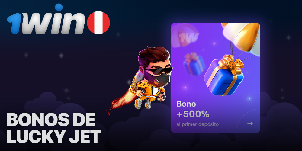 Utiliza el bono de bienvenida 1Win para jugar en Lucky Jet