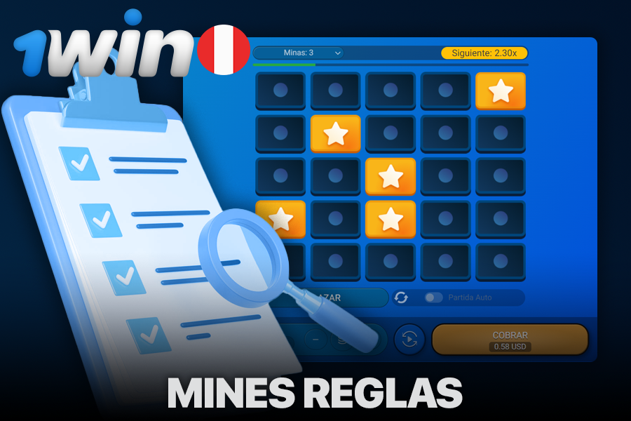 Reglas para jugar a las mines en 1Win