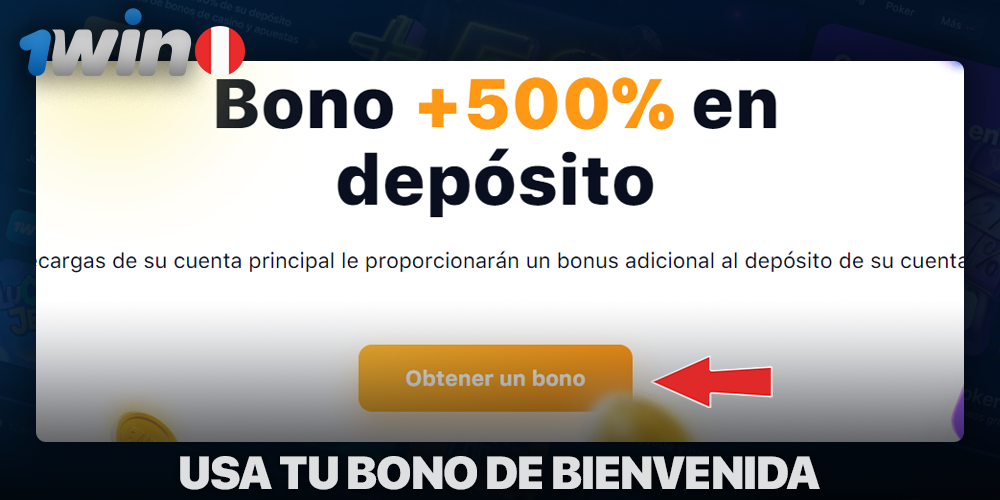 Aprovecha el bono de bienvenida de 1Win