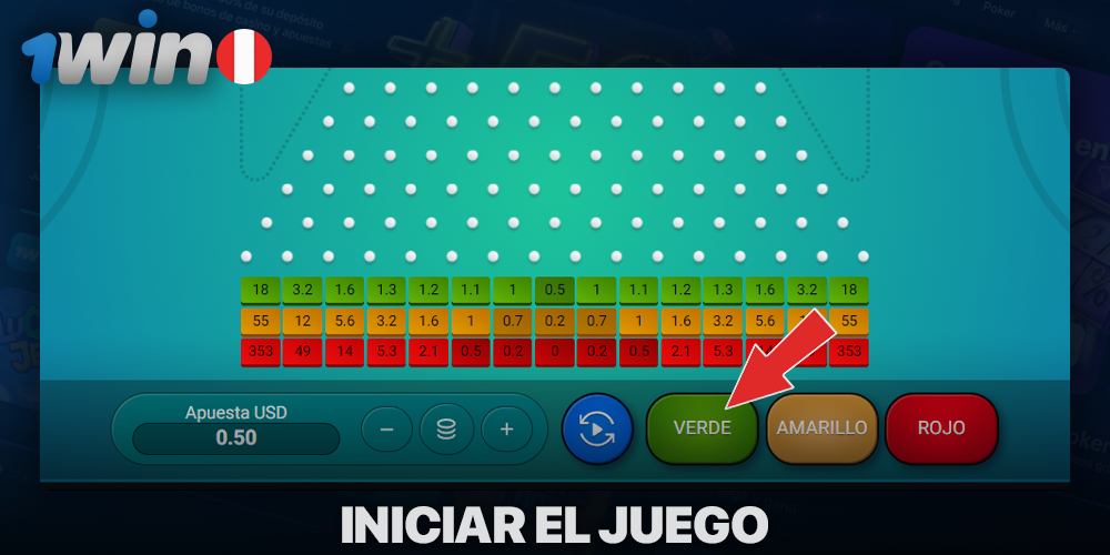 Empieza a jugar al Plinko en 1Win