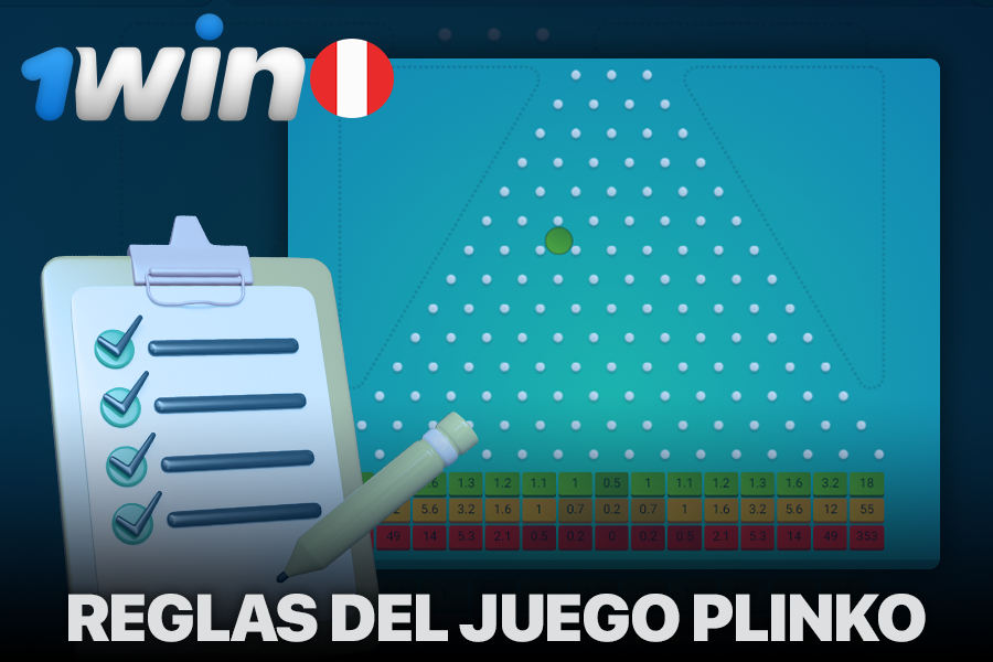 Reglas del juego Plinko en 1Win Casino