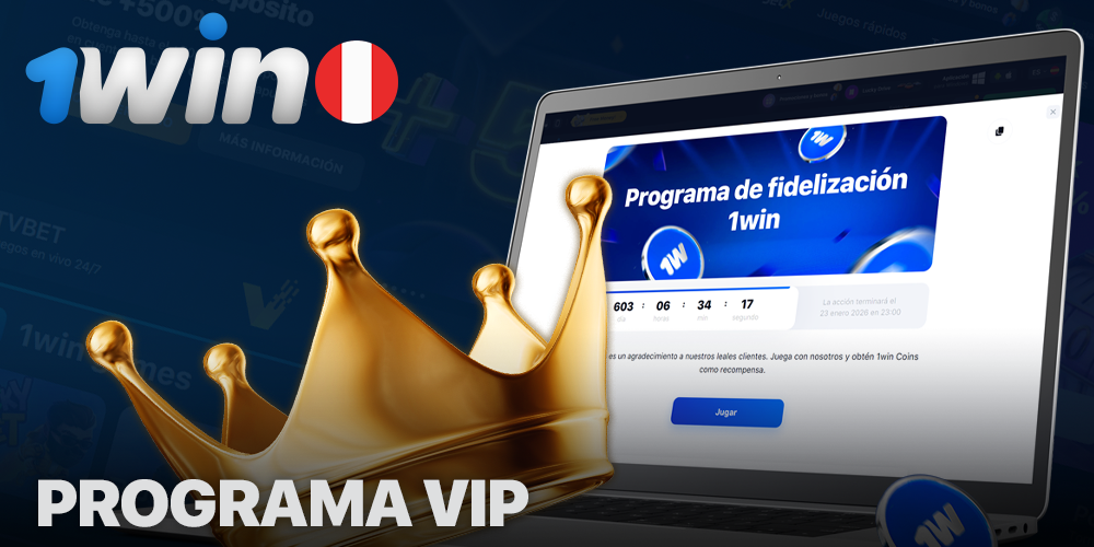 Programa VIP 1Win para jugadores de Perú