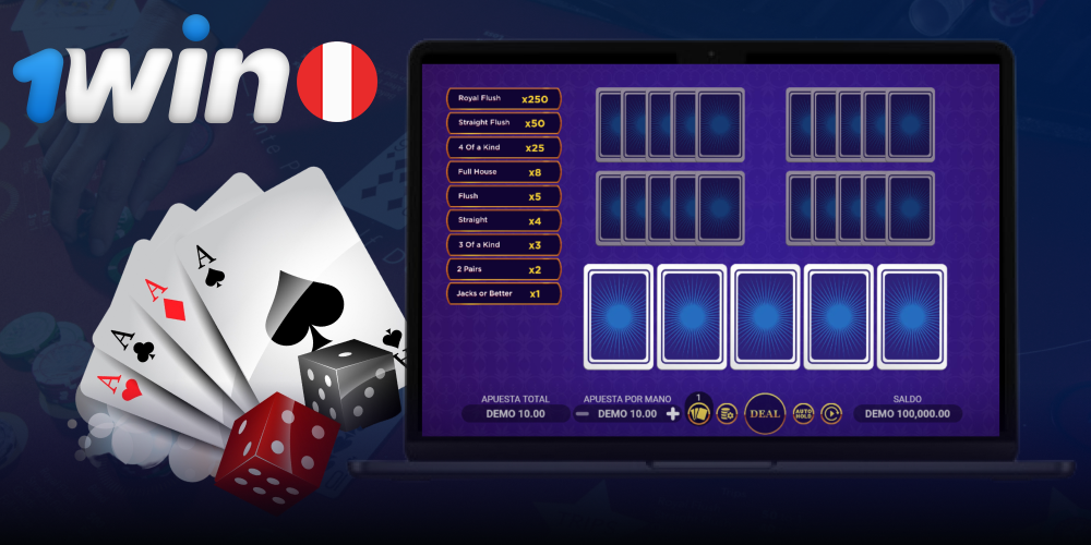 Póquer en el casino 1Win